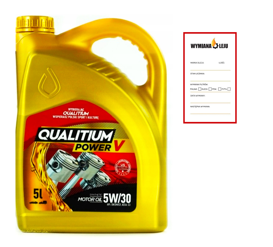 QUALITIUM POWER V 5W30 Olej Syntetyczny
