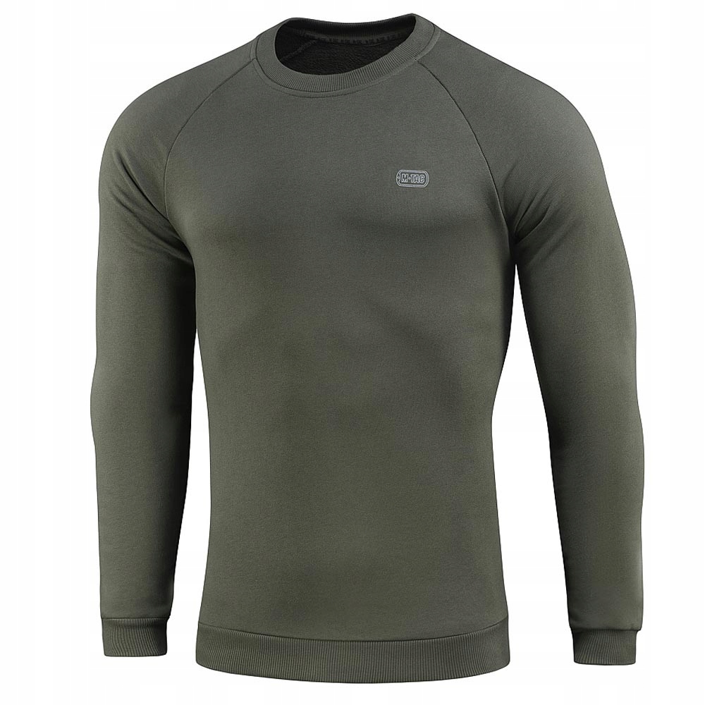 Bavlněná mikina bez kapuce pánská M-Tac Cotton Sweatshirt Army Olive XXL