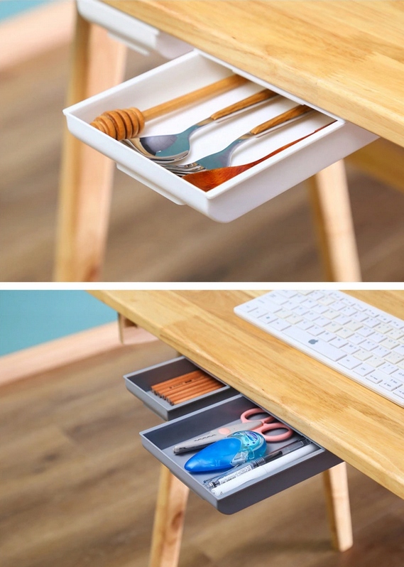 Samoprzylepna szuflada organizer pod biurko ZESTAW Kod producenta N002