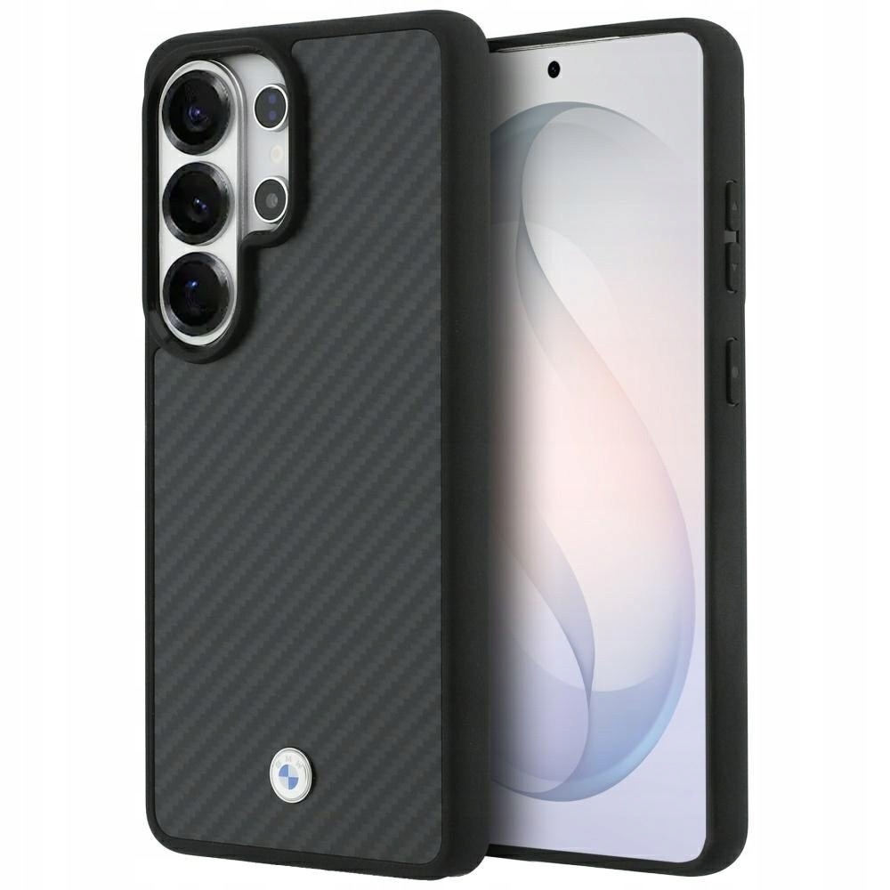 Etui Bmw Sign Magnetic Carbon Fiber MagSafe do Samsung Galaxy S26 Ultra cza