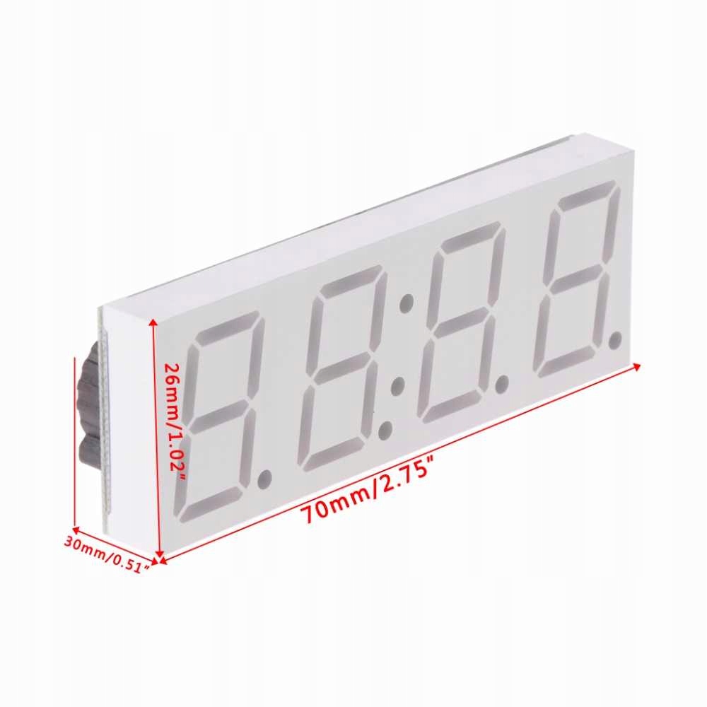 

DS3231 zegarek elektroniczny Led czerwony