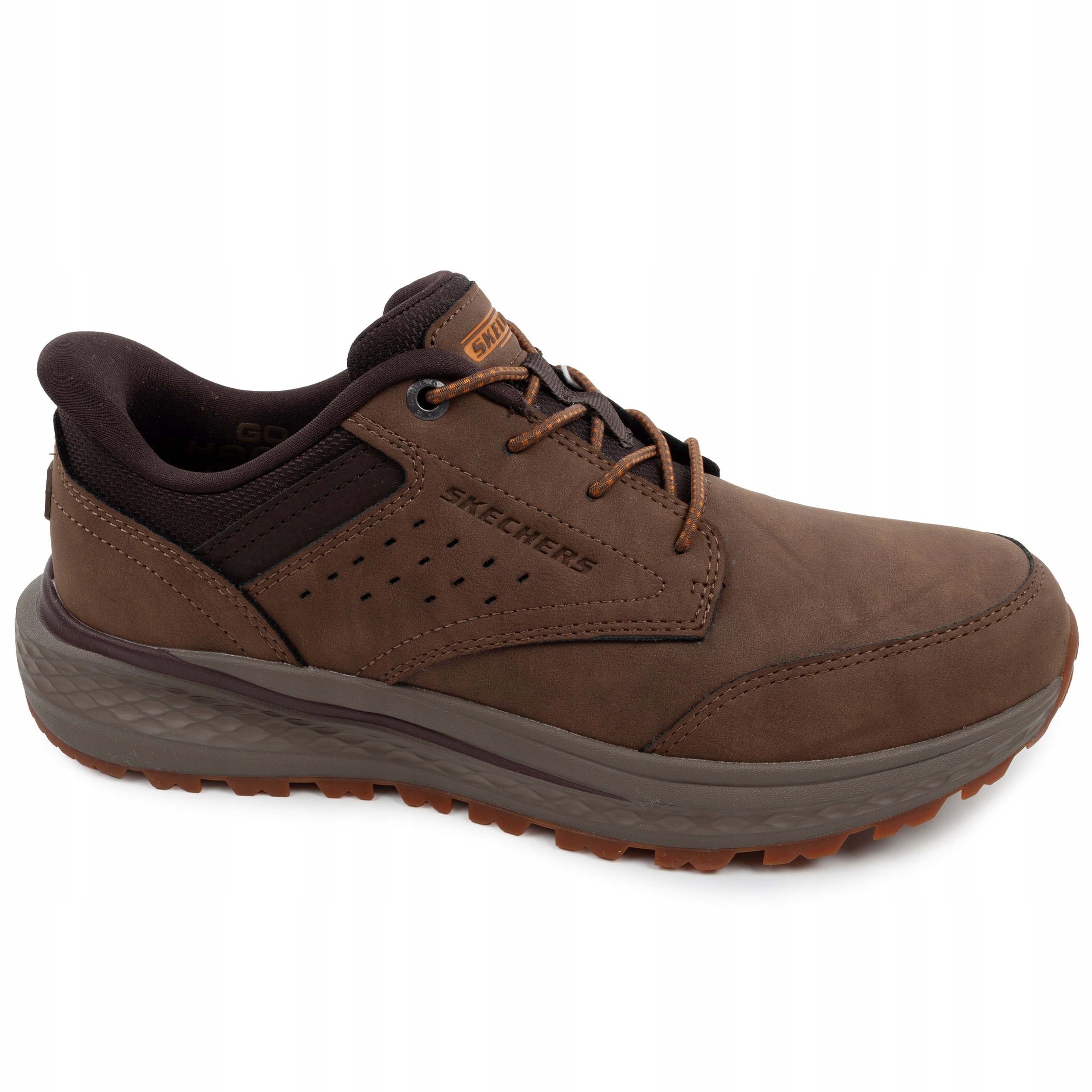 Pánské boty Skechers Slade Ultra vel.47,5 Slip-ins hnědé, pohodlné nazouvací