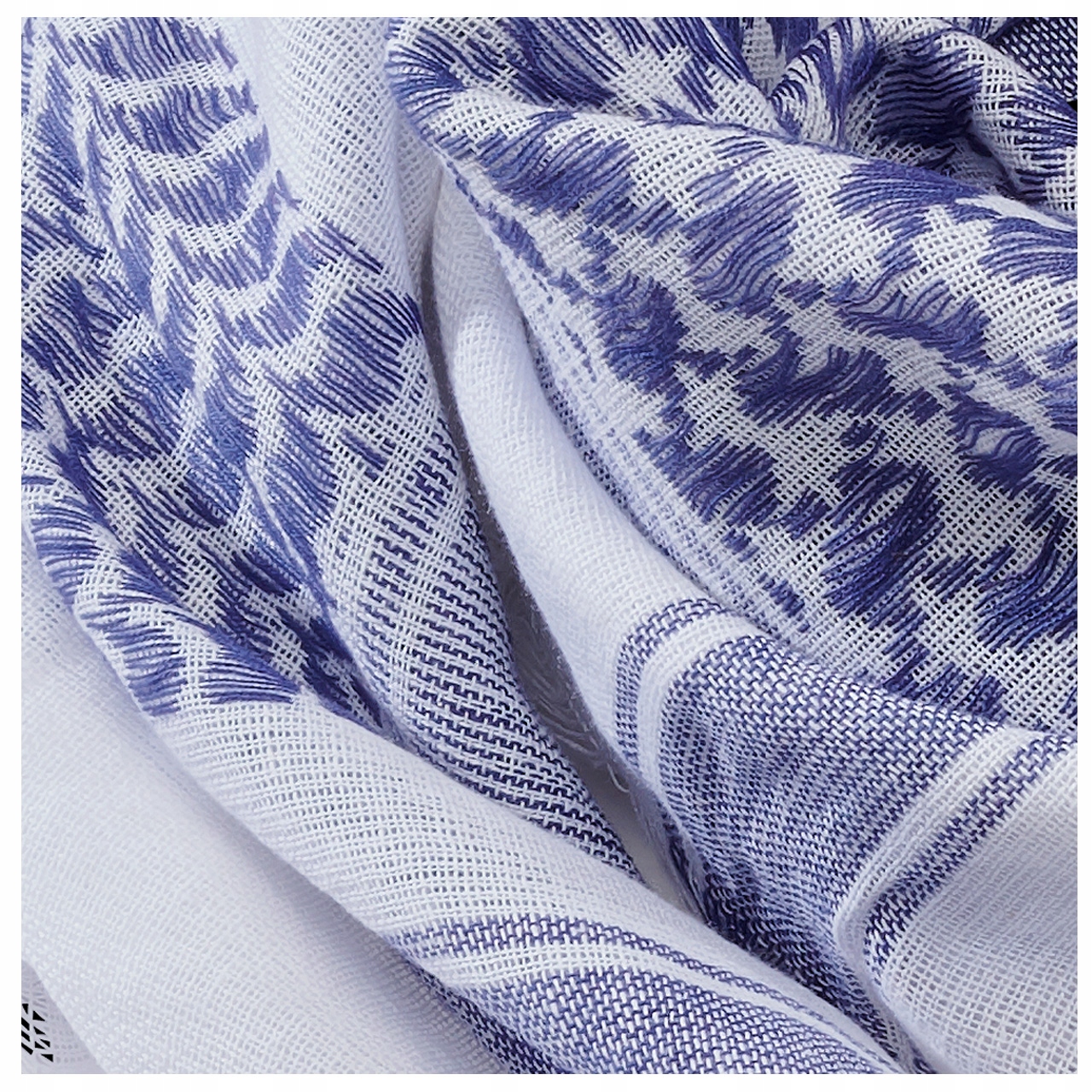 CHUSTA ARAFATKA BANDANA BANDAMA BANDAMKA APASZKA 100X100 BRANDIT BLUE White Kod producenta 7009-153