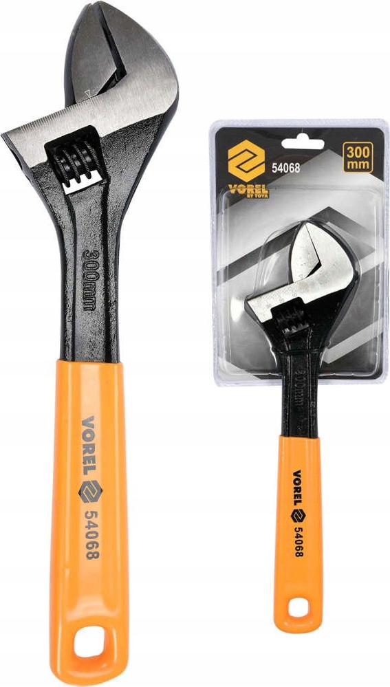 

Klucz Nastawny 300MM Gumowany Uchwyt Rozstaw 35MM