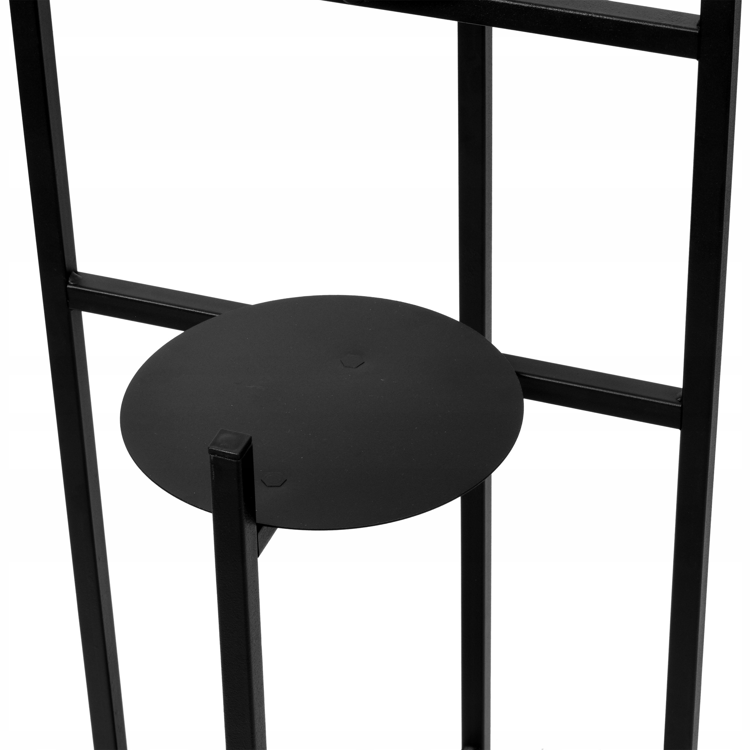 KWIETNIK STOJĄCY METALOWY CZARNY LOFT STOJAK PÓŁKI NA KWIATY ROŚLINY Marka LoftInspired