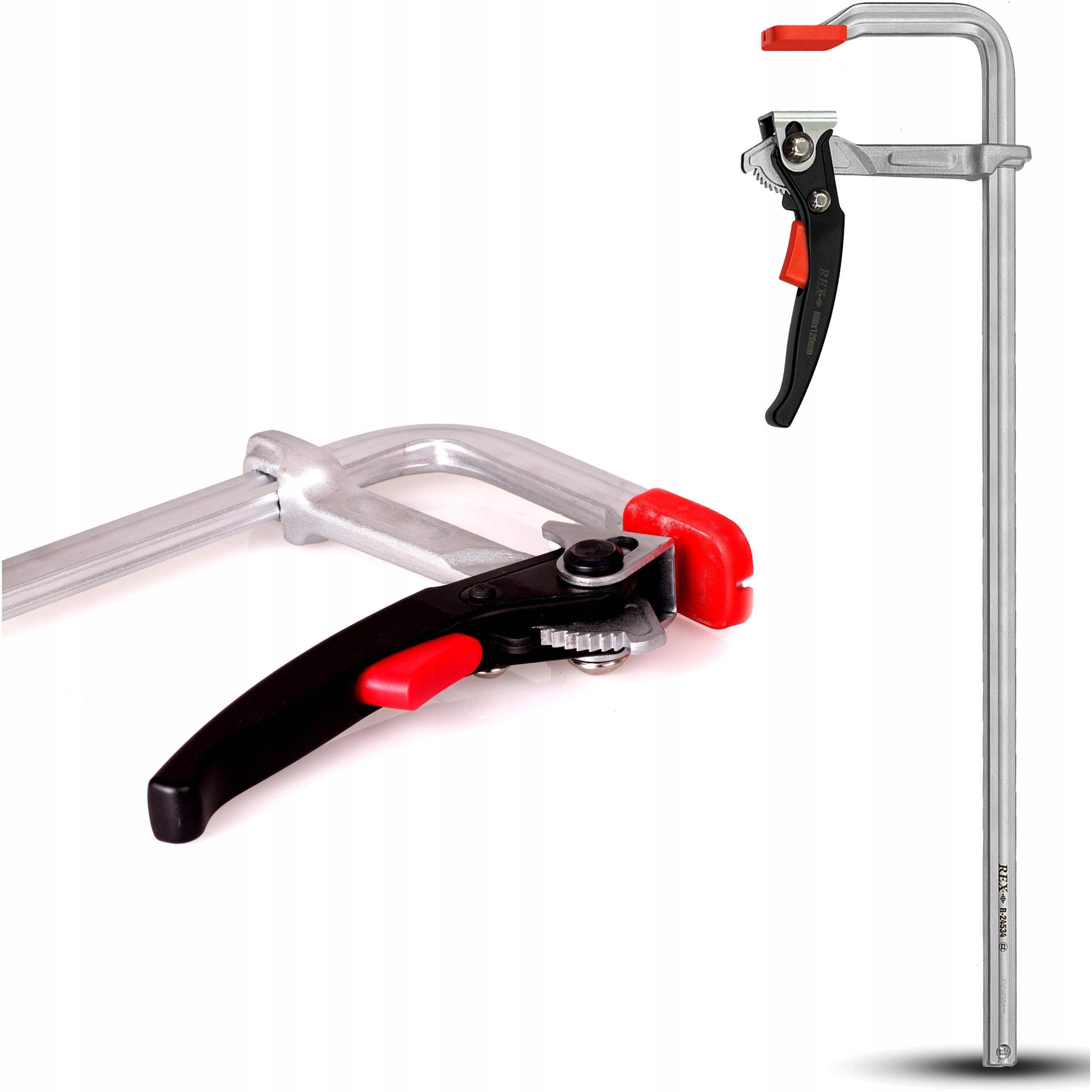 Svařovací Svěrka 600x120 mm Kovaná Zámečnická Západka