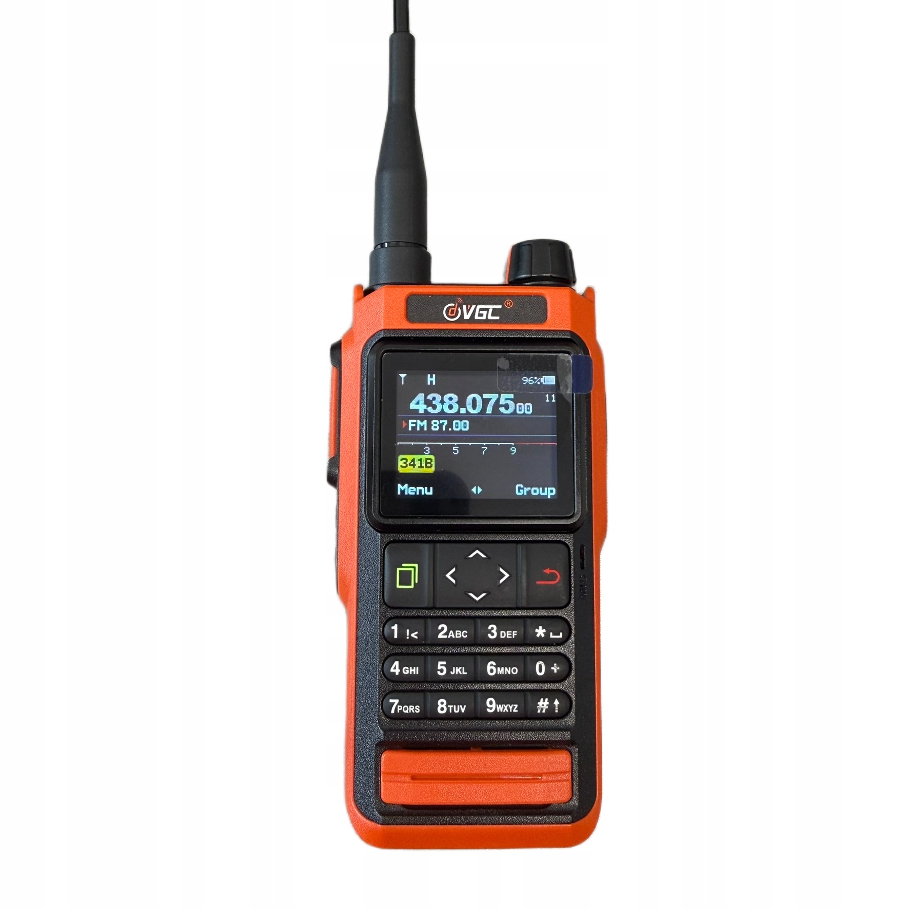 Vero VR-N76 Orange radiotelefon ręczny radio Vhf/uhf z Gps Aprs/bss IP67