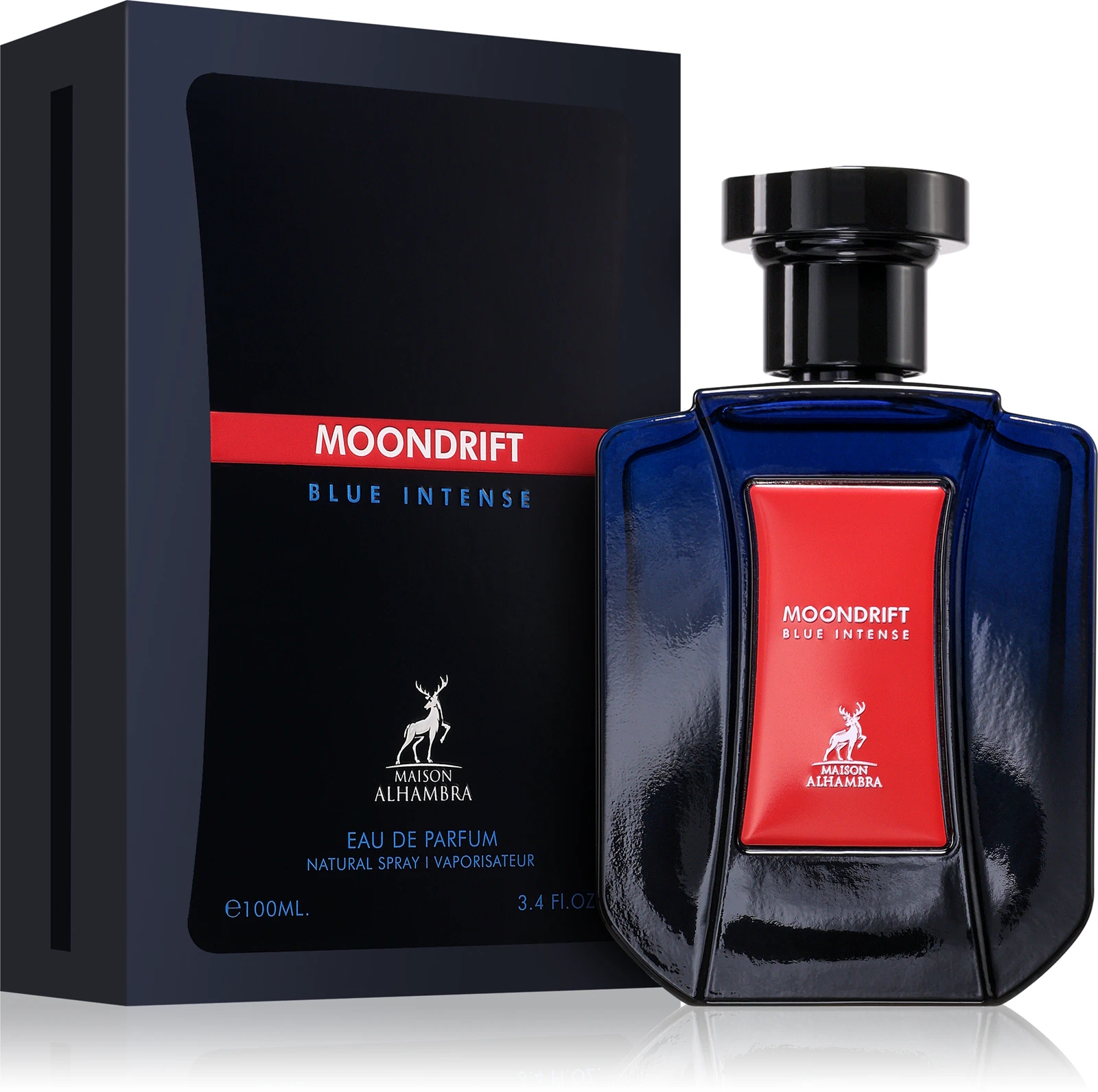 Oryginalne Arabskie Maison Alhambra Moondrift Blue Intense 100ml+GRATIS
