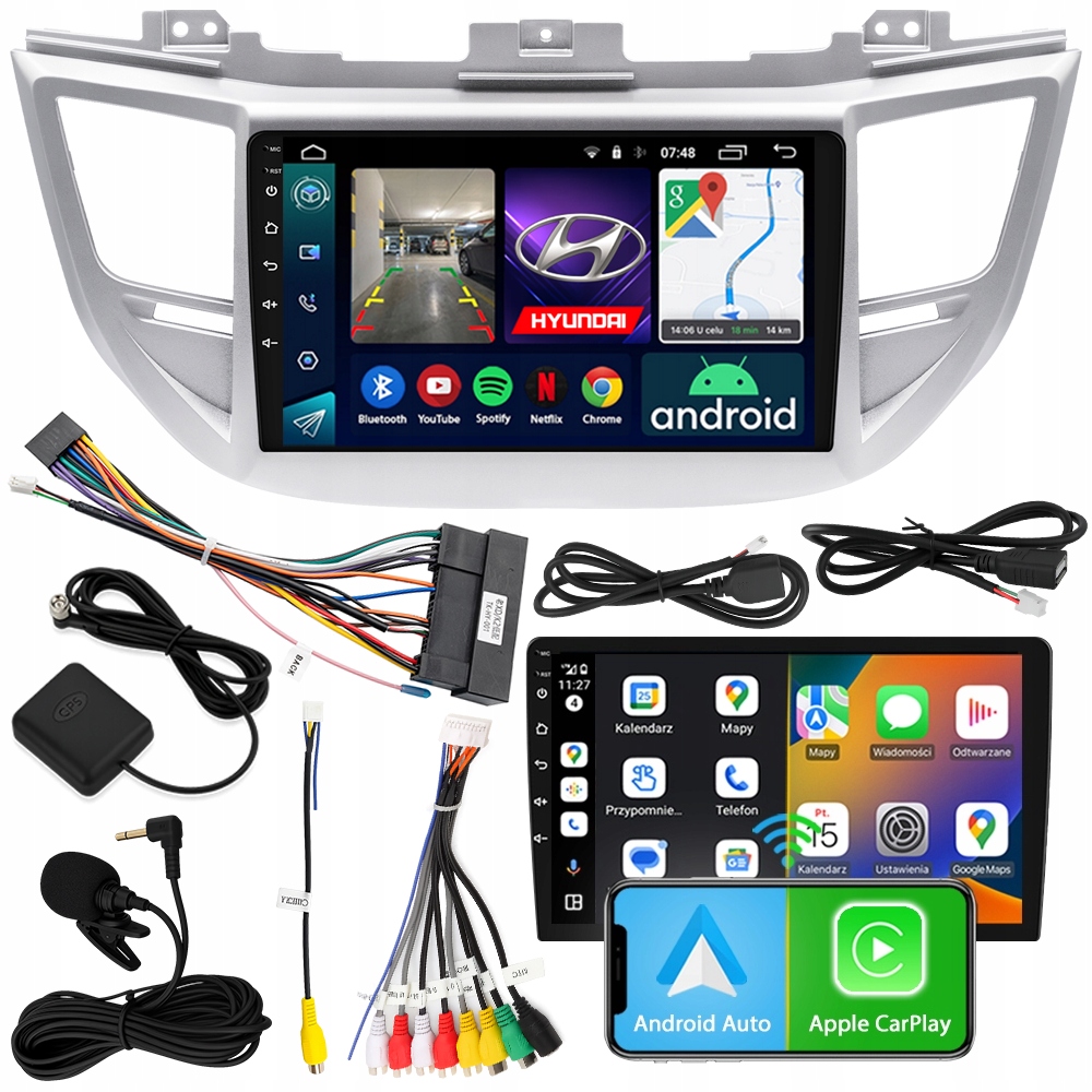 Radio Navigácia Android RS-305 Hyundai Tucson 2015-2018 2GB 9"
