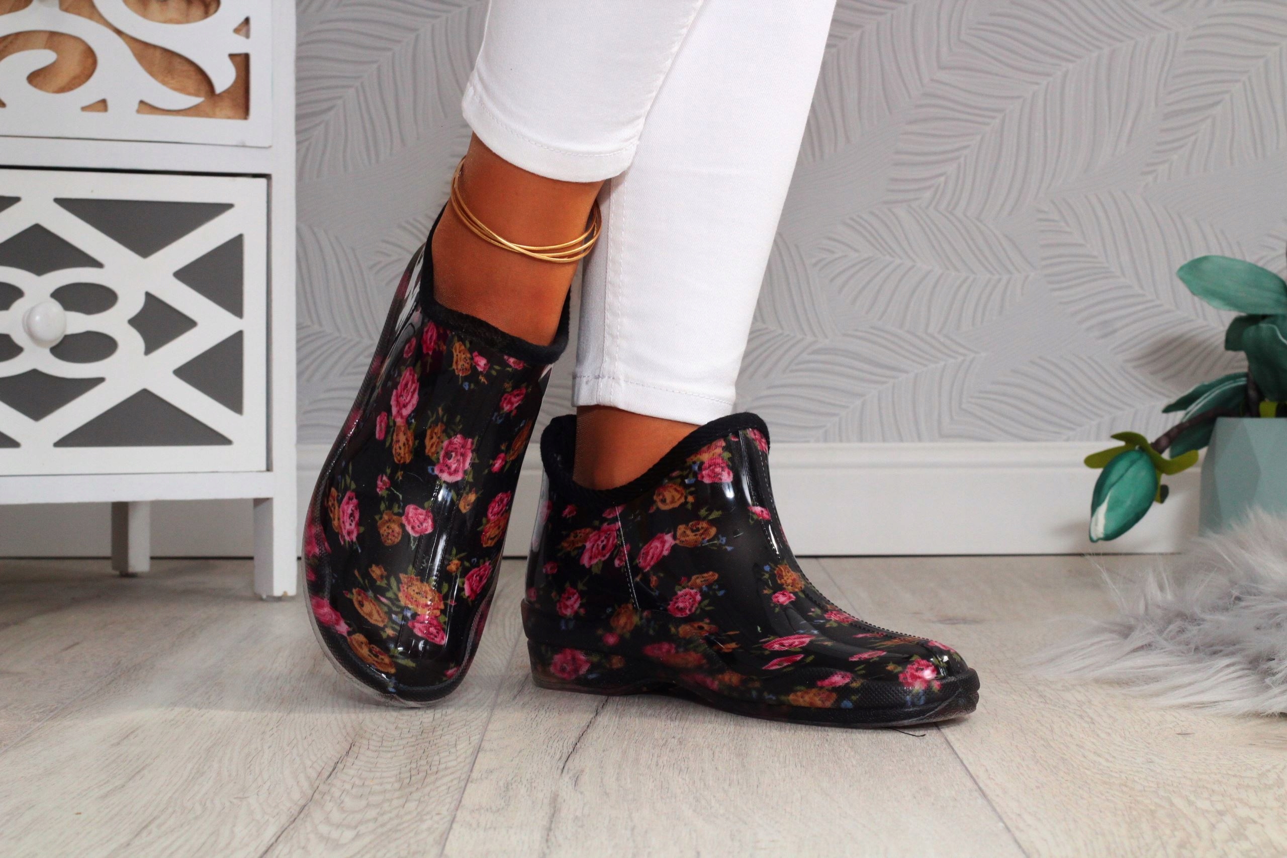 KALOSZE DAMKSIE ELEGANCKIE GUMIAKI NISKIE GUMOWCE Marka inna