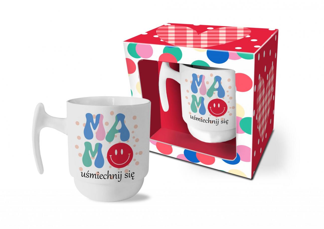 

Gotowy do wręczenia Kubek na Dzień Mamy