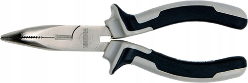 Szczypce wydłużone wygięte 160mm Bessto