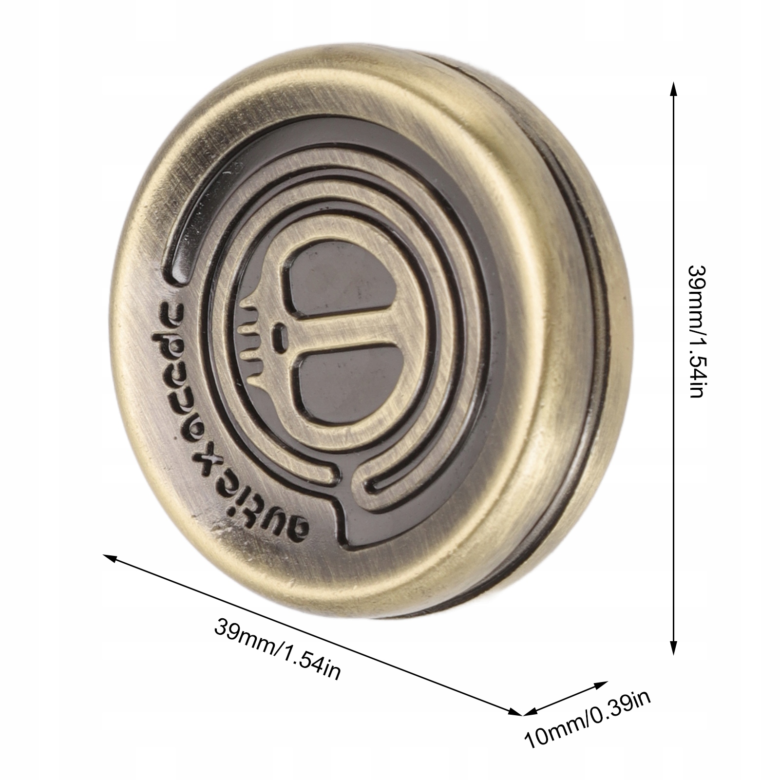 EDC ZABAWKA Z SUWAKIEM MONETA HAPTYCZNA Rodzaj Fidget Spinner