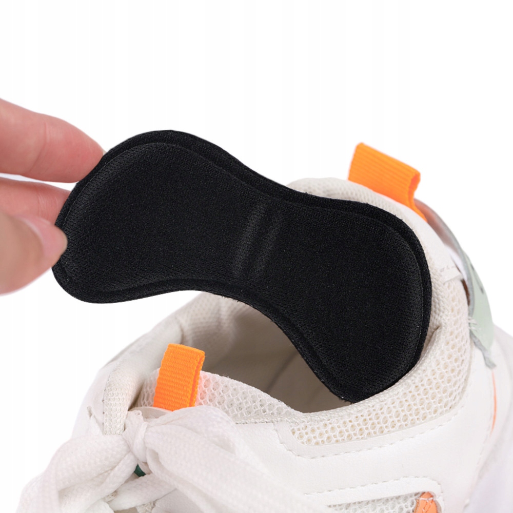 ZAPIĘTKI DO BUTÓW CZARNE MIĘKKIE WKŁADKI WKLEJANE NA BUTY OBTARCIA PIĘTY Marka SNM