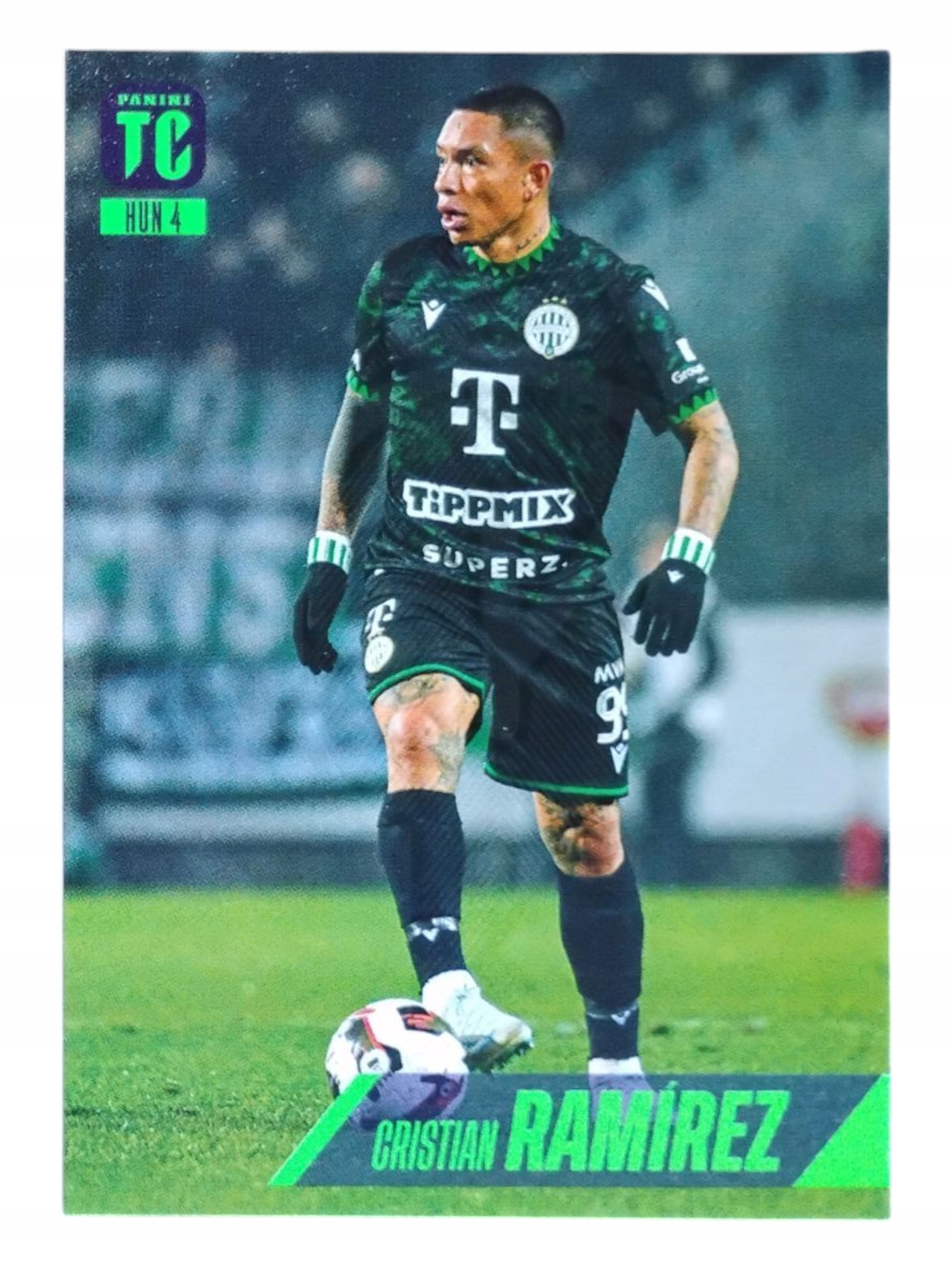 Top Class 2025 Panini Base Card Cristian Ramirez Ferencvarosi HUN4
