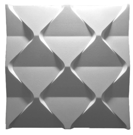 

Styropianowe Panele Ścienne 3D 60x60 Harmonia