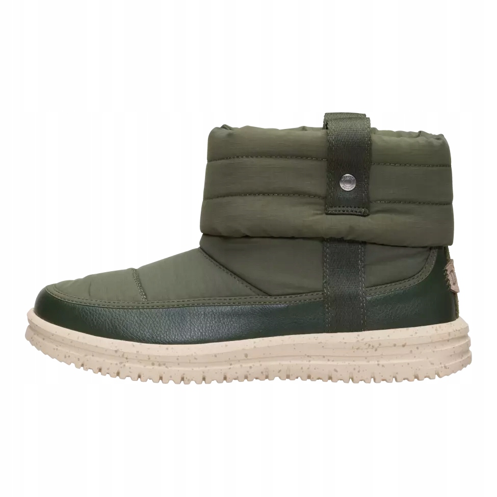 HeyDude Dámské boty Sněhule Kotníkové Boty Zimní Camden Cuff Nylon Quilt 41