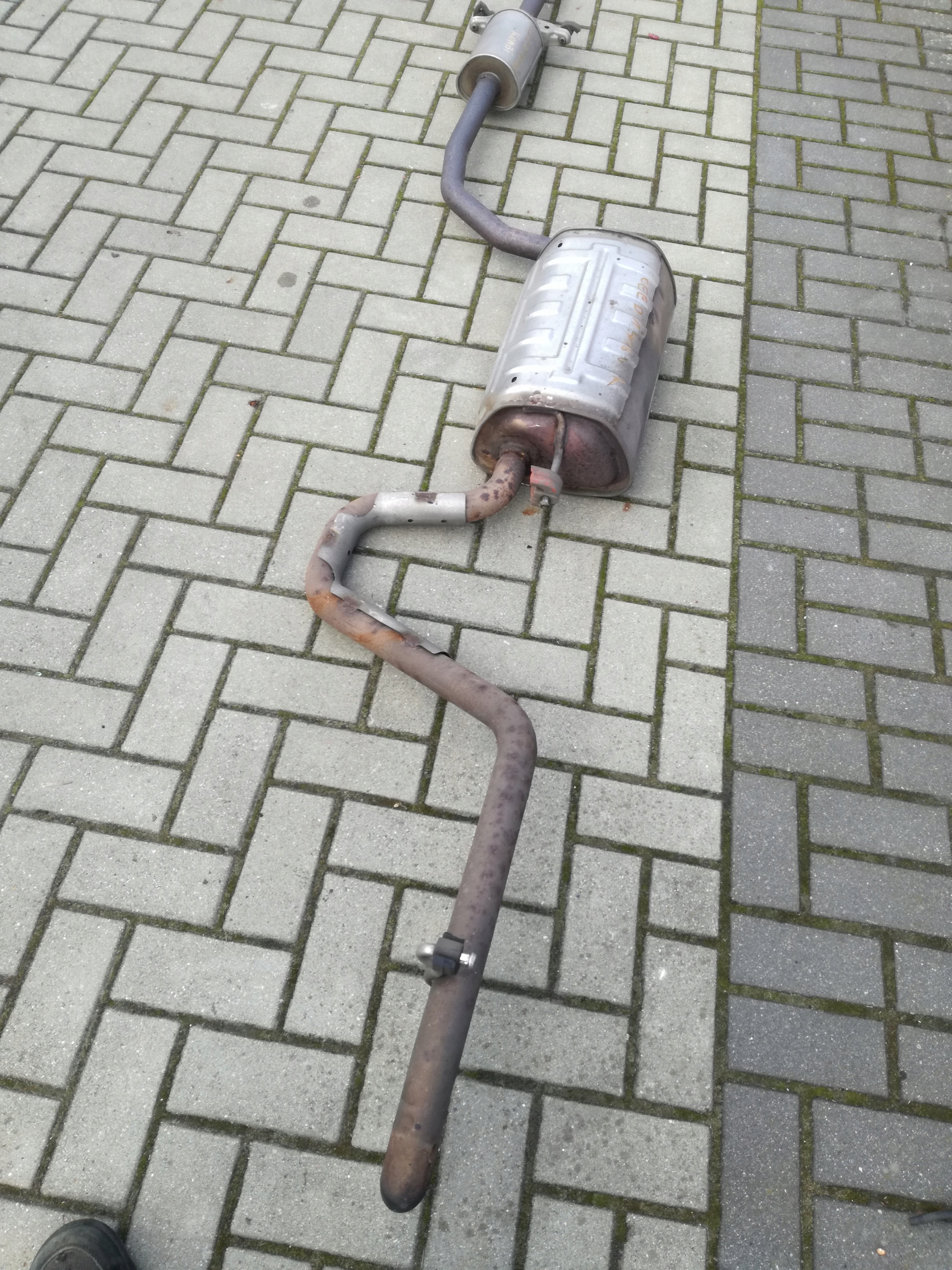 KIA CEED I 2006 - 2012 ROK TŁUMIK ŚRODKOWY KOŃCOWY 1.4B 1.6B