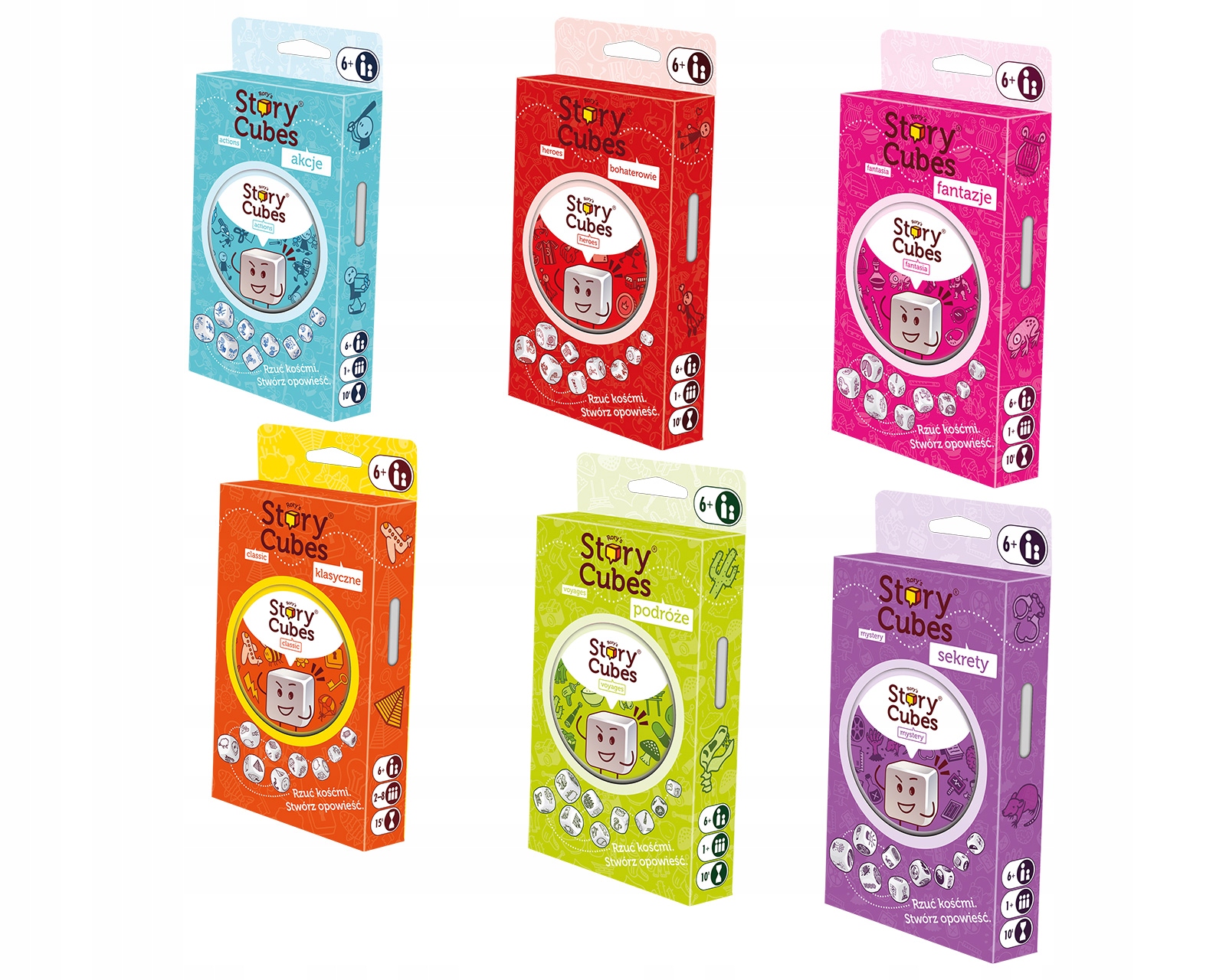 KOŚCI OPOWIEŚCI Story CUBES PUSZKA DZIECKO ZESTAW