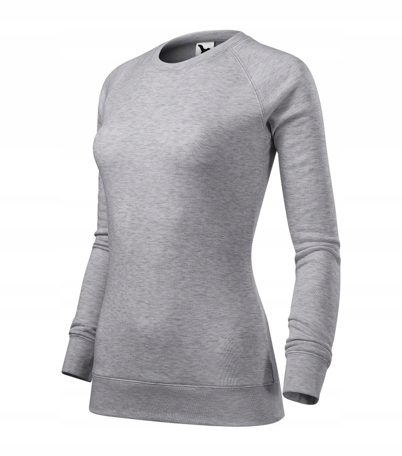 

Bluza damska Melanż Merger Malfini srebrny 2XL