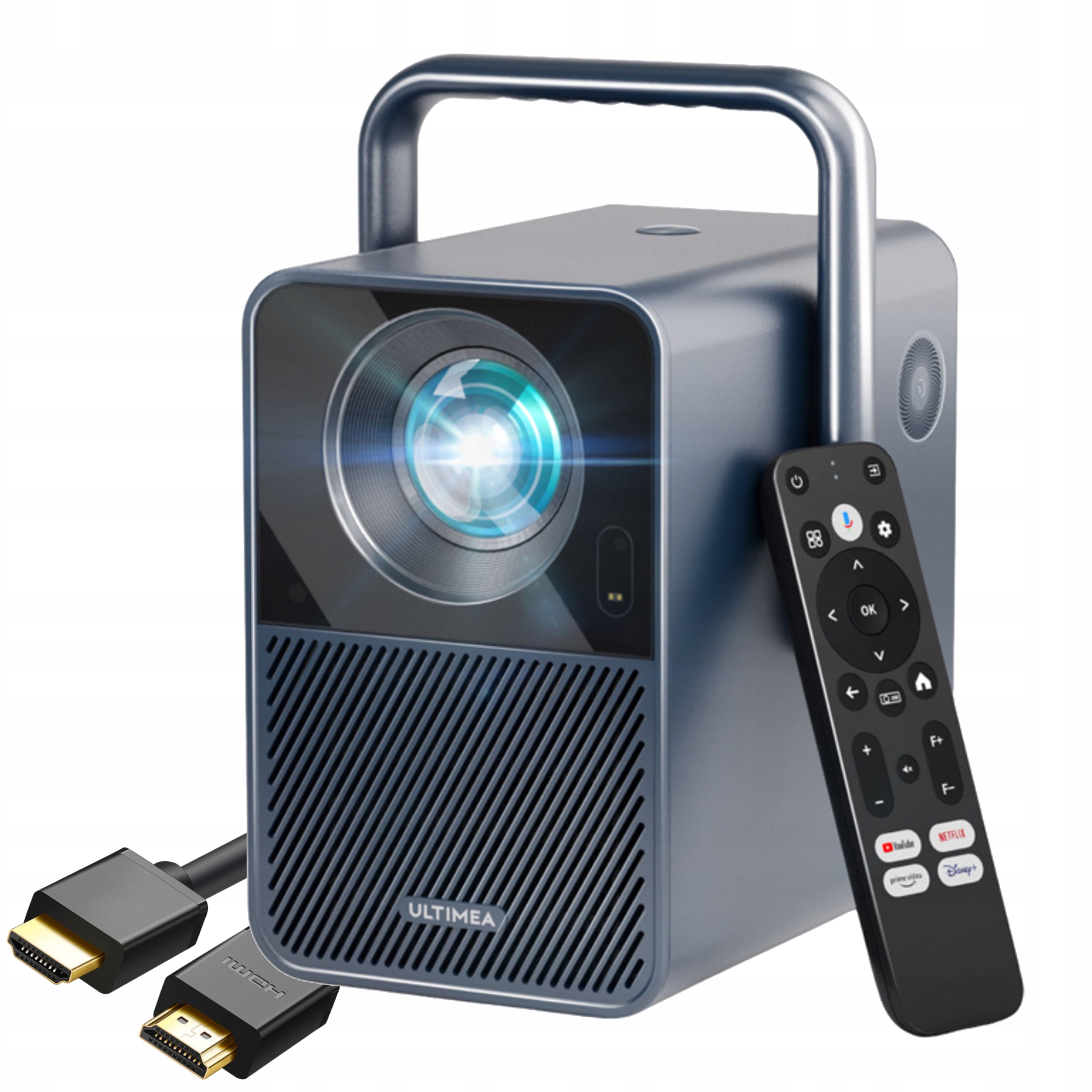 Rzutnik Projektor 4K Androidtv Wifi Full Hd Smart 1000 Ansi Dolby Audio