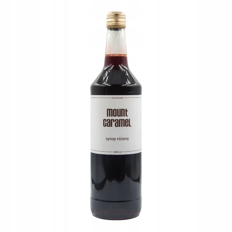 Levně Mount Caramel Handmade Růžový Sirup Bez Konzervantů 1000 ml