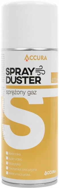 

Accura Spray Duster sprężone powietrze 400ml