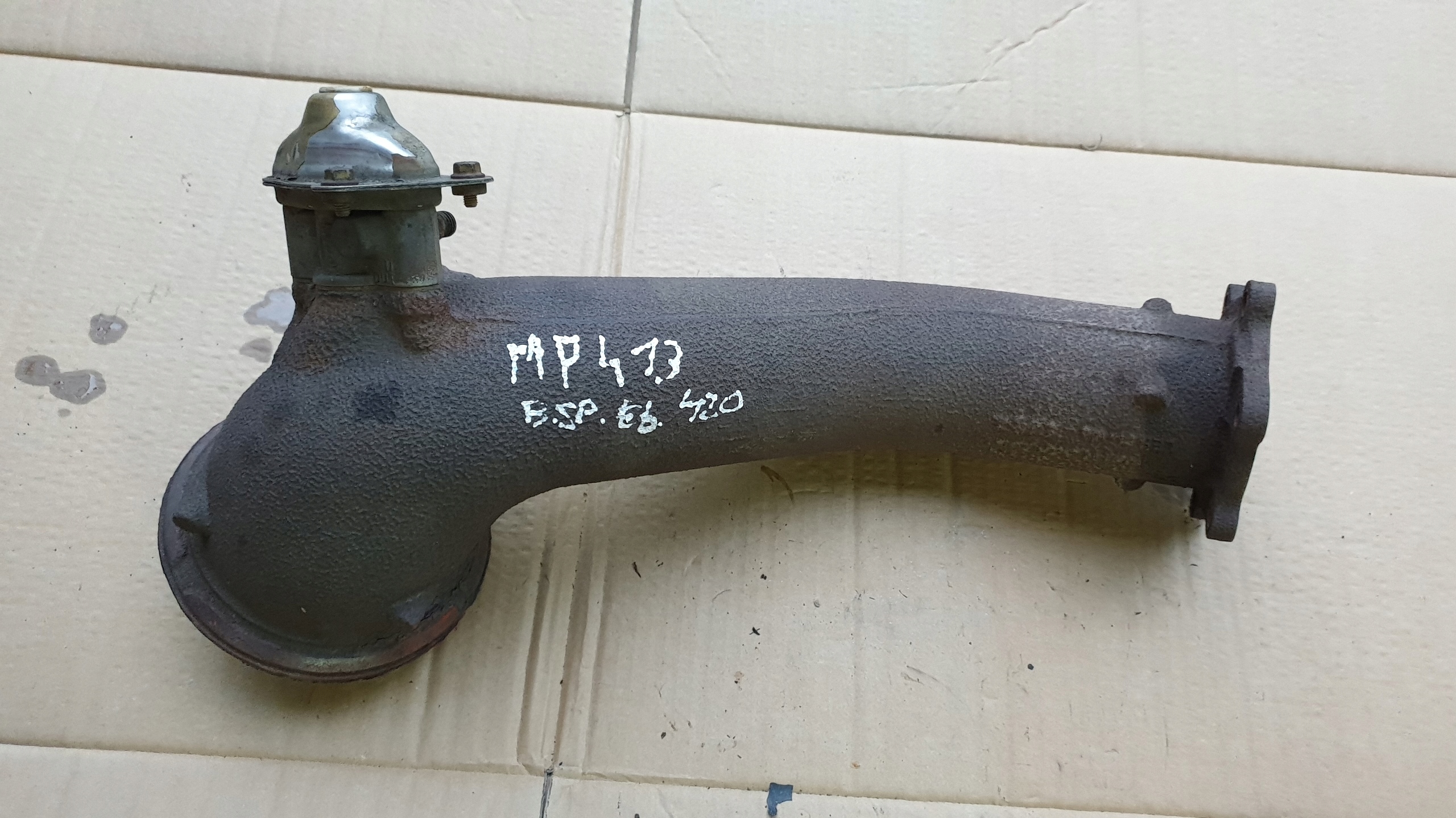 471 142 - ACTROS MP4 ВЫХЛОПНАЯ ТРУБА ВЫПУСКНОЙ КОЛЛЕКТОР OM471LA