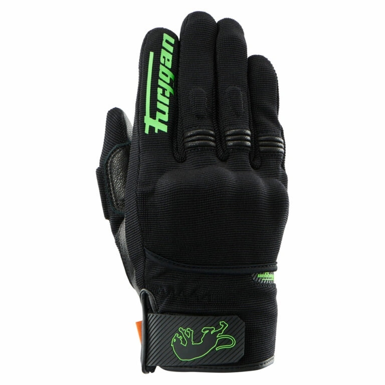Motocyklové rukavice Furygan Jet D3O Evo Black-green