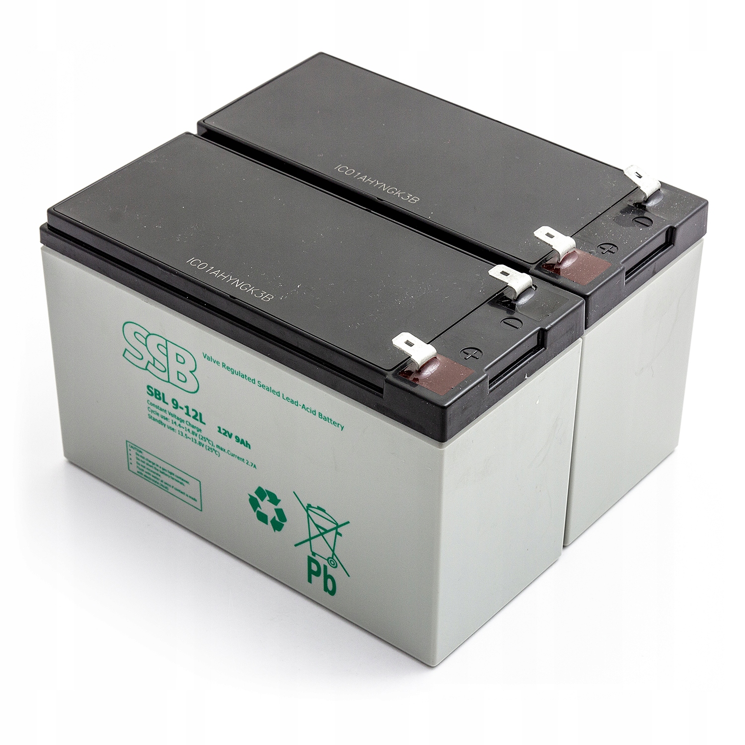 

Zestaw naprawczy do Apc RBC124 2xSBL 12V 9Ah