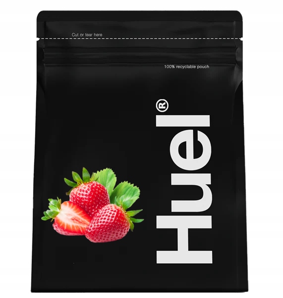 Huel Complete Protein – jahody se smetanou – 26 porcí odměrka Bonus