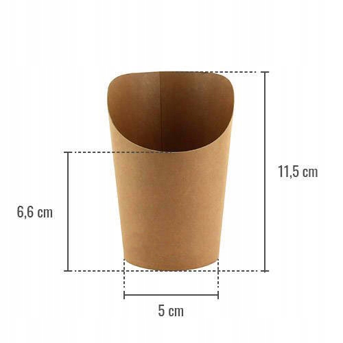 

Pudełka na wrapa tortille 11,5x6,6x5cm 50 szt.