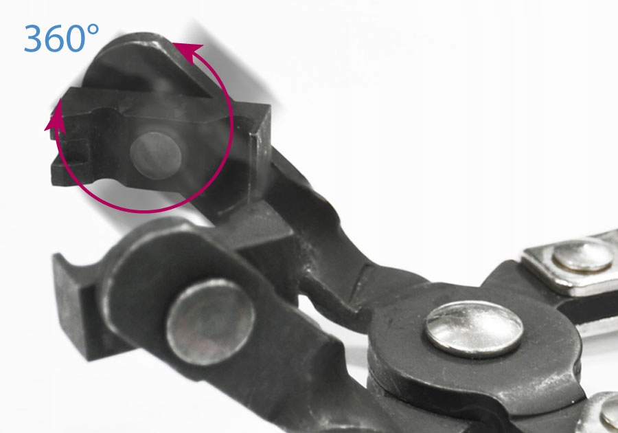 KING TONY SZCZYPCE DO OPASEK CLICK CLICK R 35MM Weight with packaging 0 224 kg