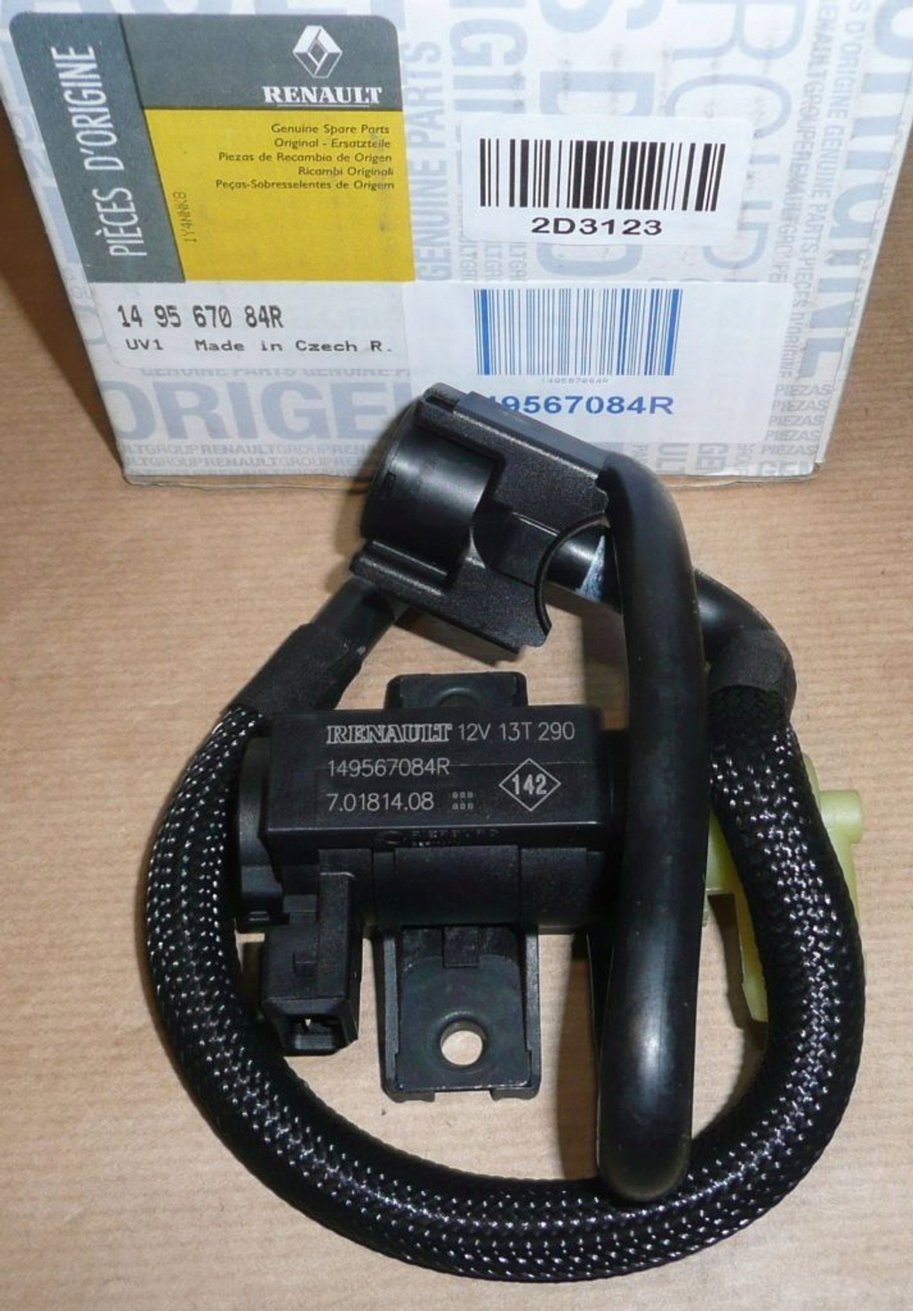 Elektroventil Turbo R Clio IV 1.5DCI 149567084R
