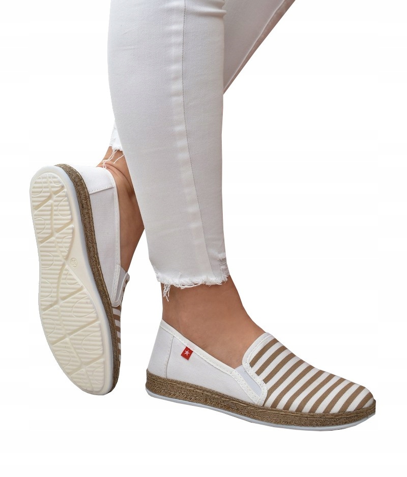 

Espadryle damskie Big Star HH276001 Beżowe 41