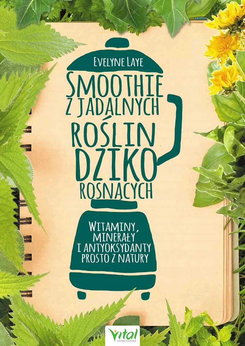 Smoothie z jadalnych roślin dziko rosnących Minerały, antyoksydanty - DK