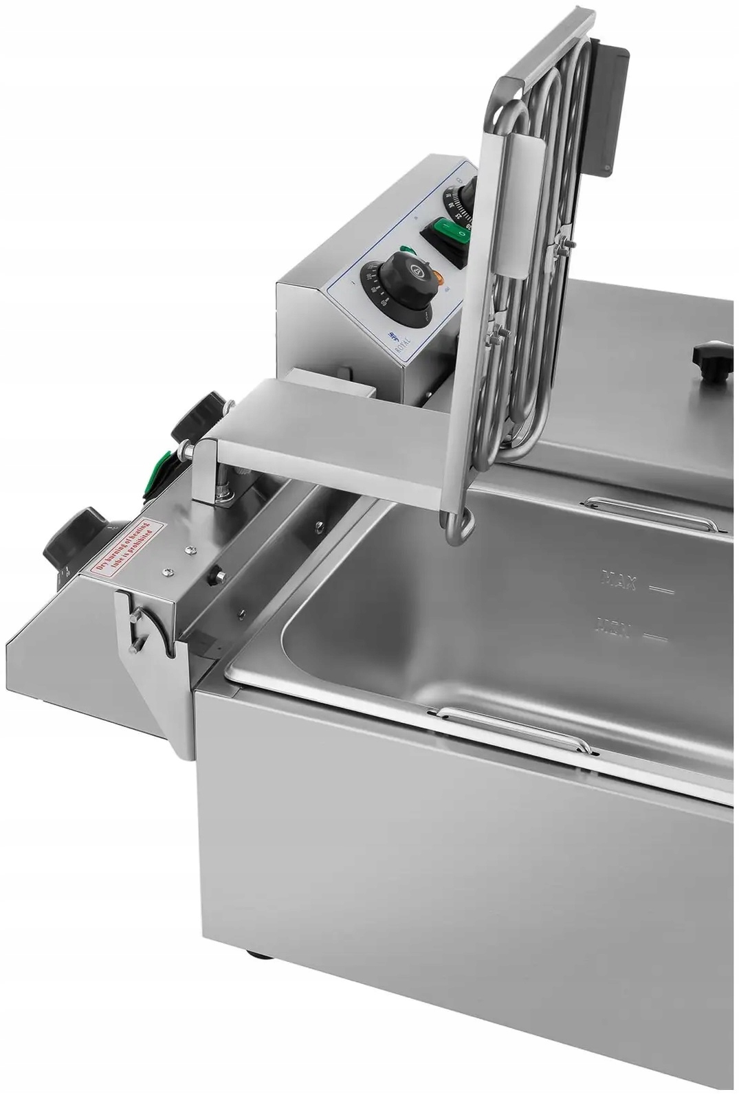 Frytownica podwójna 2x10L 2x3200W timer Royal Catering RCTF 10DB 10011147