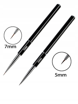 

Pędzel do zdobienia paznokci manicure kolinsky 7mm