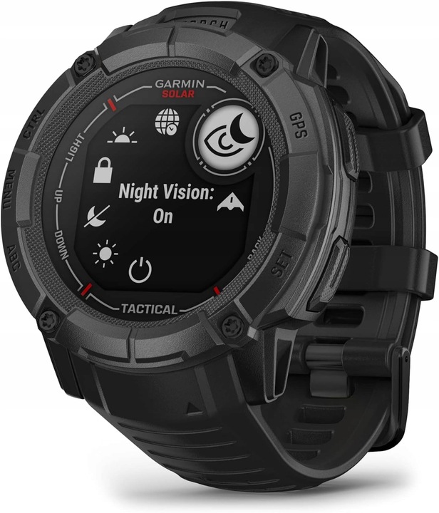 Pánske smart hodinky Garmin Instinct 2X Solar Tactical 1,1" Bluetooth Čierne
