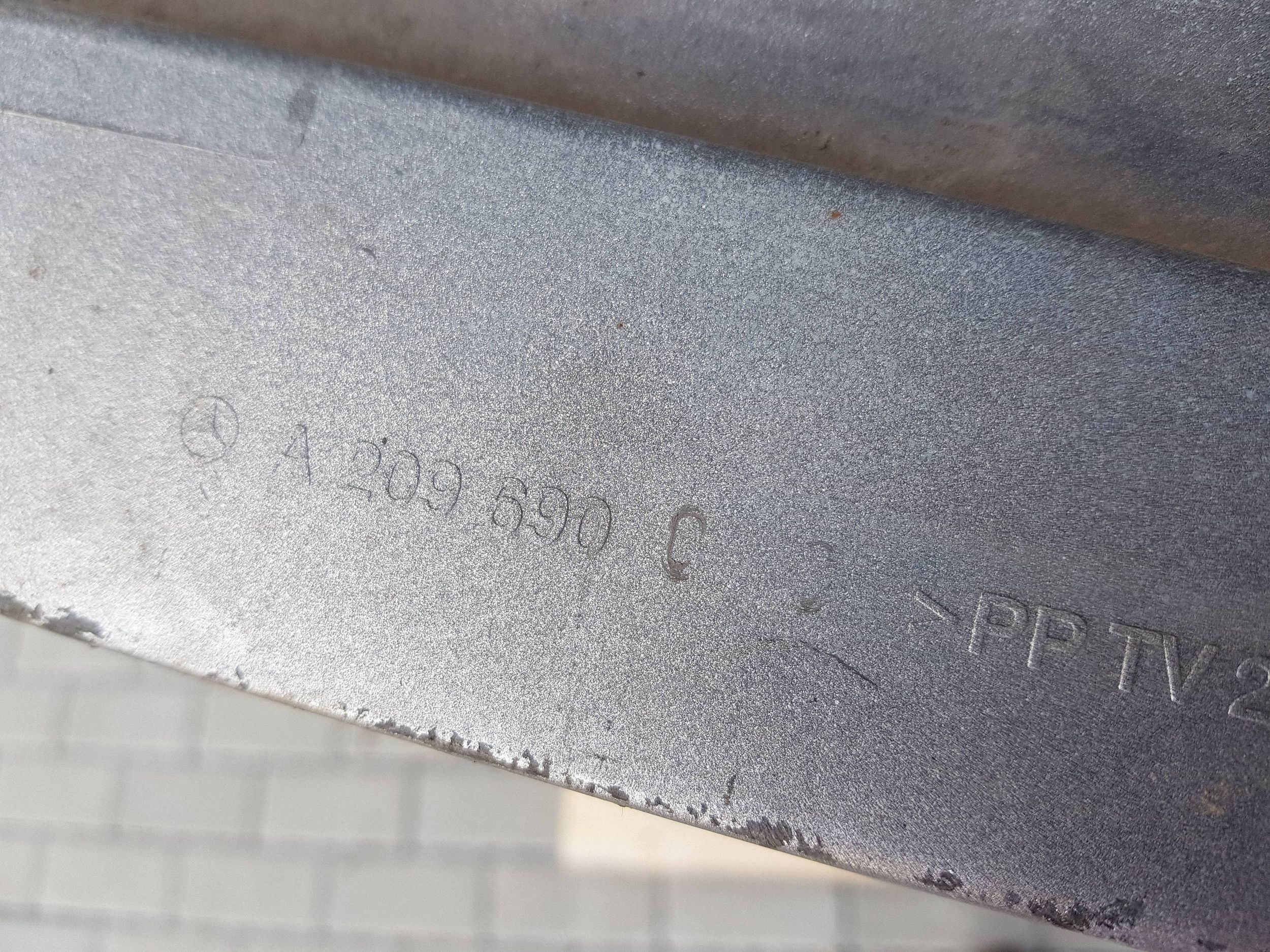 MERCEDES CLK W209 moulding threshold threshold right C775 775