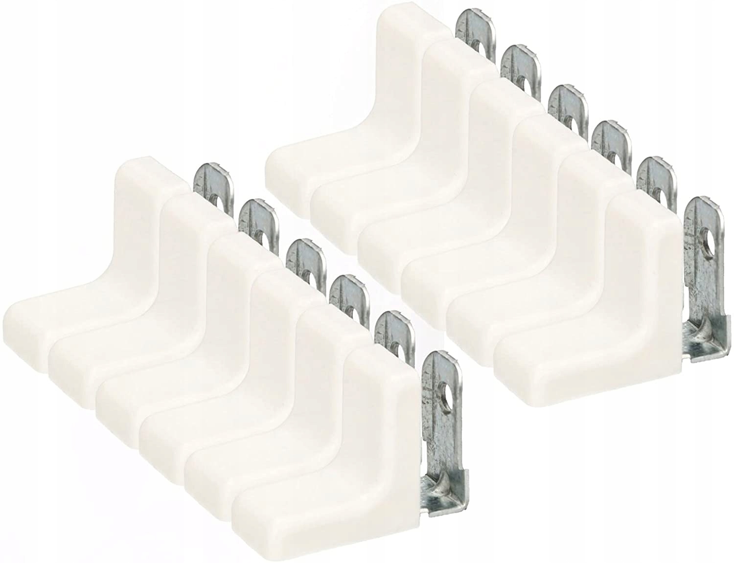 50SZT KOMANDOREK KĄTOWNIK WSPORNIK PŁYTY MEBLOWEJ