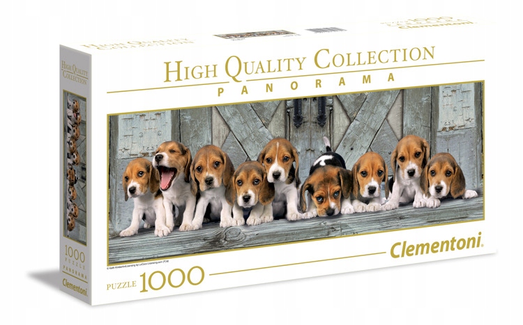 

Clementoni Puzzle 1000 El Panorama Beagles 39435