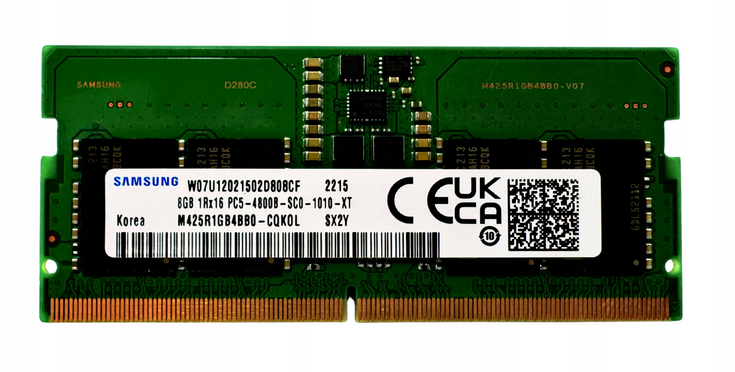 【即売・新品】SAMSUNG 16GB DDR5 SODIMM Amazon.co.jp: Samsung 16GB DDR5 4800MHz PC5-38400 CL40