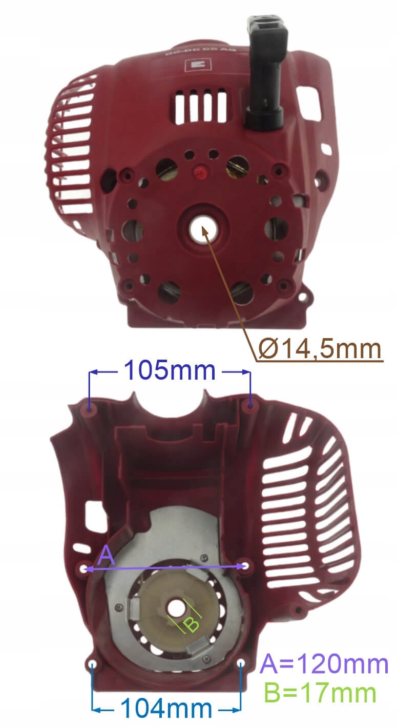 ROZRUSZNIK KPL KOSY SPALINOWEJ EINHELL GC-BC 25 AS Typ rozrusznik