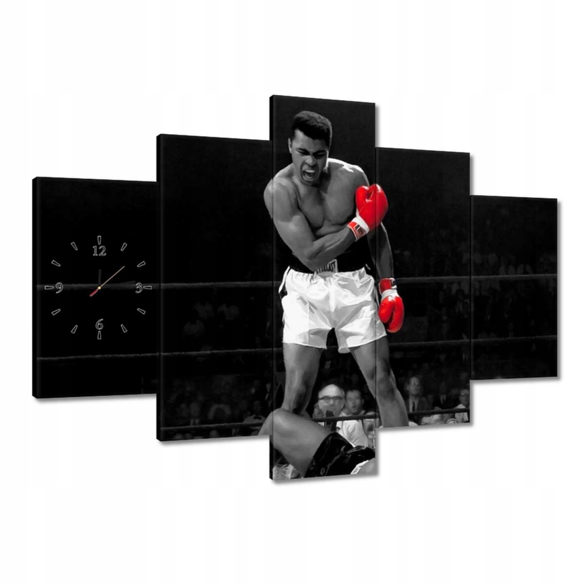 Nástenné hodiny 150x105 Muhammad Ali Boxer