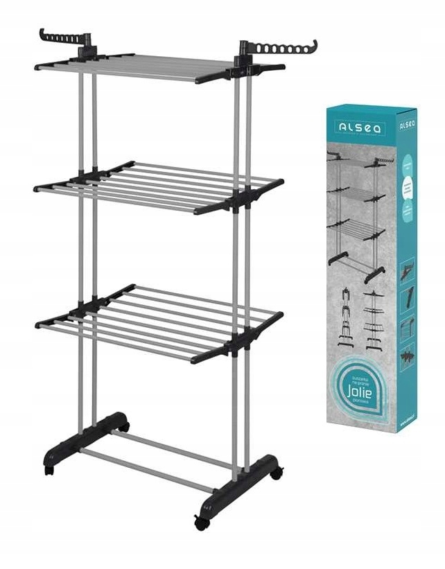 Levně Sušák balkonová, domácí, vertikální praní Jolie 22 m