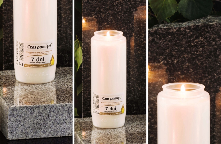 SUPER ZESTAW WKŁADÓW DO ZNICZY 24 SZT. 18 CM MEGA! Stan opakowania oryginalne