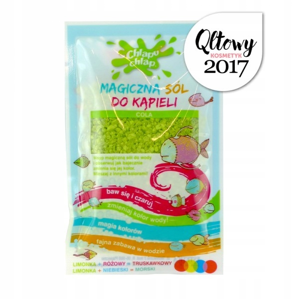 CHLAPU CHLAP MAGICZNA SÓL DO KĄPIELI - COLA 40g
