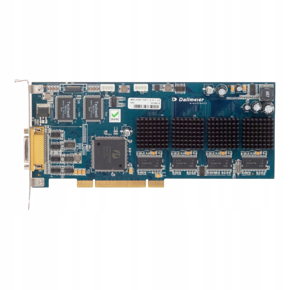 Dallmeier Elektronický MRB-H264-HSR/1.0.0/1 Pci Audio Video Dekodér/enkodér
