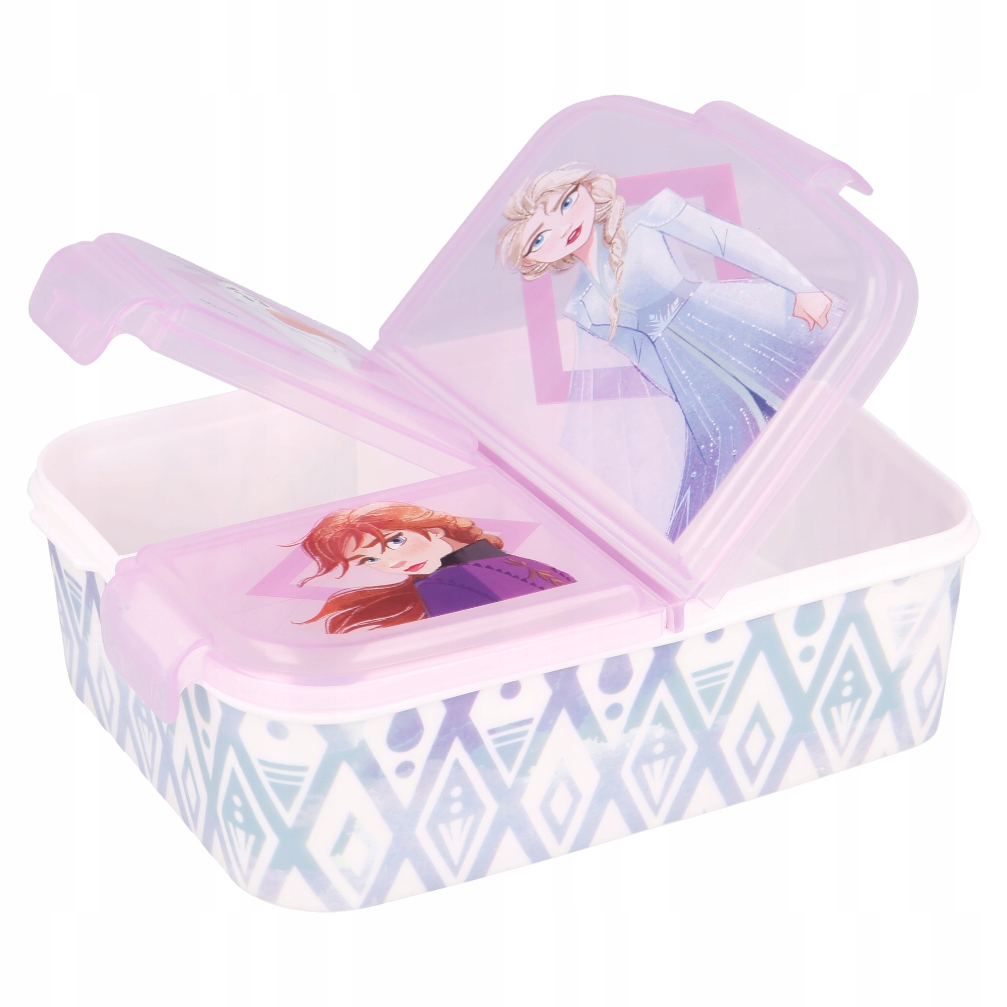 

Śniadaniówka trzykomorowa lunch box Kraina Lodu